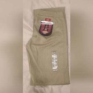 👖🌟 NEW Dickies Girl Worker Pants - Size 11, Beige Color! 👖🌟